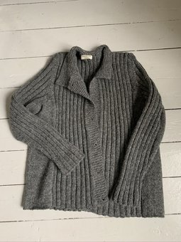 Hand knitted cardigan