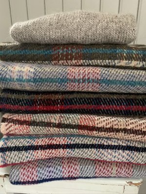 UllfiltRecycled wool blanket from Scotland