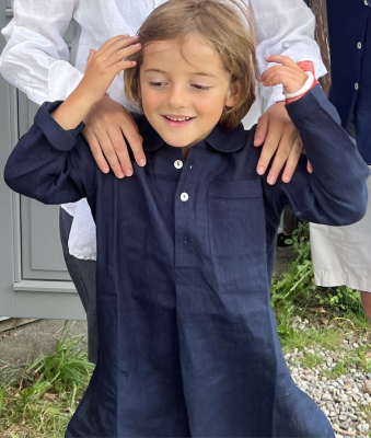 Nightshirt for children in linen